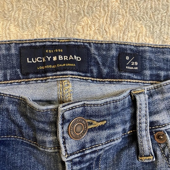 Lucky Brand Jeans Womens 8 29 Blue Sweet Boot Mid Rise Bootcut Stretch Denim - Picture 3 of 15